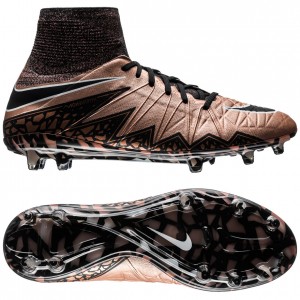 Nike Hypervenom Phantom II FG Bronze-Sort-Grøn fodboldstøvler