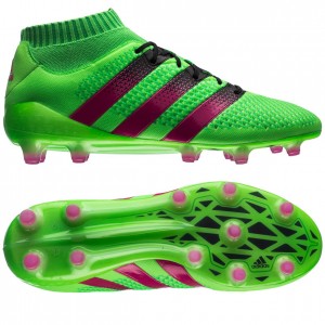 adidas ACE 16.1 Primeknit FG-AG Grøn-Pink-Sort fodboldstøvler