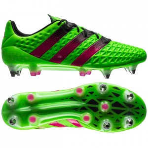 adidas ACE 16.1 SG Grøn-Pink-Sort fodboldstøvler