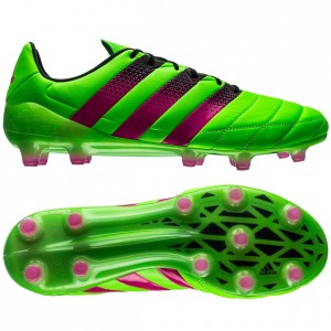 adidas ACE 16.1 Skind FG-AG Grøn-Pink-Sort fodboldstøvler