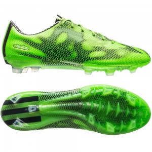 adidas F50 Adizero FG Grøn:Sort:Hvid - fodboldstøvler