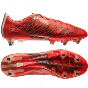 adidas F50 Adizero SG Rød:Hvid:Sort - fodboldstøvler