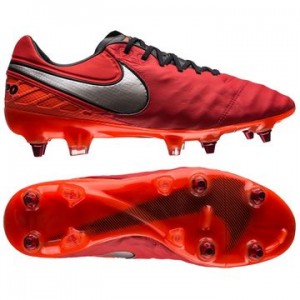 Nike Tiempo Legend 6 SG-PRO Rød-Sølv fodboldstøvler