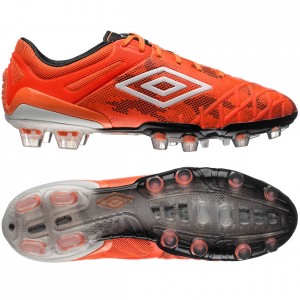Umbro UX 2.0 Pro HG Orange-Hvid-Sort fodboldstøvler