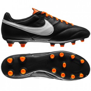 Nike Premier FG LIMITED EDITION Sort-Hvid-Orange fodboldstøvler
