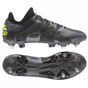Adidas X 15.1 SG sort-gul fodboldstøvler