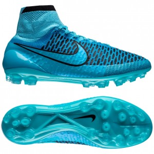 Nike Magista Obra AG Blå-Sort fodboldstøvler