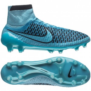 Nike Magista Obra FG Blå-Sort fodboldstøvler