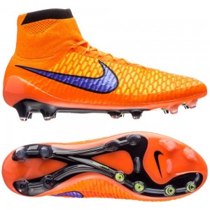 Nike - Magista Obra FG Orange:Lilla:Sort - fodboldstøvler