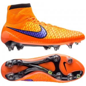 Nike - Magista Obra SG-PRO Orange:Lilla:Sort - fodboldstøvler