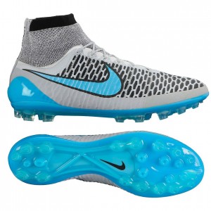 Nike Magista Obra fodboldstøvler - AG Grå:Blå:Sort