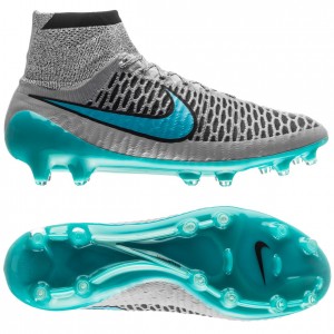Nike Magista Obra fodboldstøvler - FG Grå:Blå:Sort