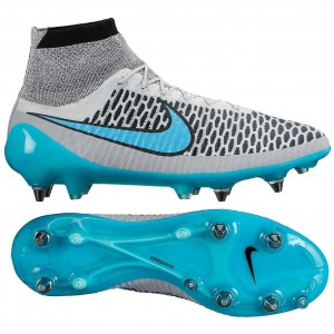 Nike Magista Obra fodboldstøvler - SG-PRO Grå:Blå:Sort