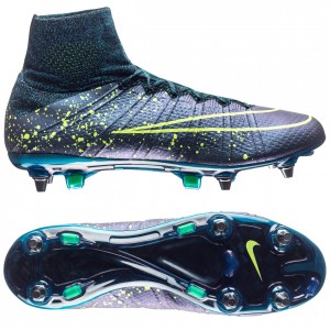 Nike Mercurial Superfly SG-PRO Blå-Sort-Neon