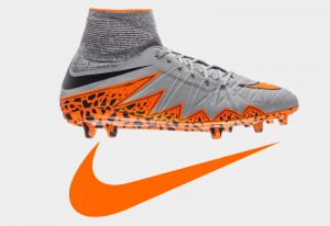 Nike fodboldstøvler grå
