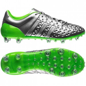 adidas Ace 15.1 FG-AG Sølv-Grøn fodboldstøvler