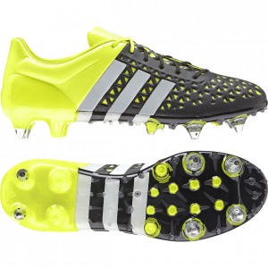 adidas Ace 15.1 SG Sort-Gul-Hvid fodboldstøvler