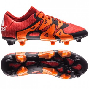 adidas X 15.1 FG-AG Rød-Orange-Sort