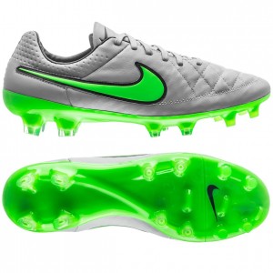 Nike Tiempo Legend V ACC FG Grå:Grøn
