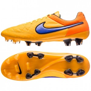 Nike Tiempo Legend V ACC FG Orange:Lilla:Sort