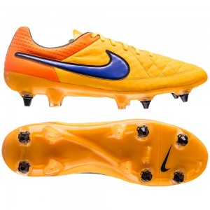 Nike Tiempo Legend V ACC SG-PRO Orange:Lilla:Sort