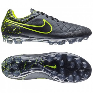 Nike Tiempo Legend V AG Sort-Neon