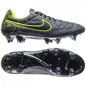 Nike Tiempo Legend V SG-PRO Sort-Neon