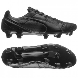 Puma King II SL FG Sort