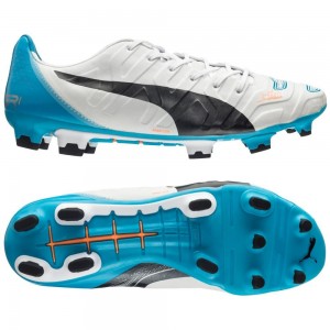 Puma evoPOWER 1.2 FG Hvid:Sort:Blå