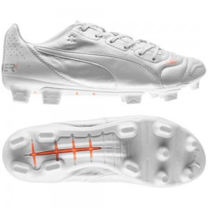Puma evoPOWER 1.2 Skind FG Hvid:Orange
