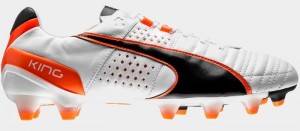 Puma King - hvide fodboldstøvler